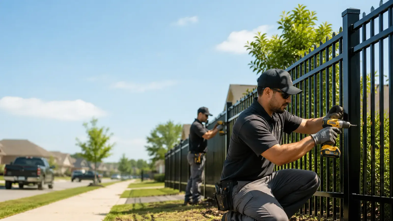 Metal Fence Installation in Bayboro, NC